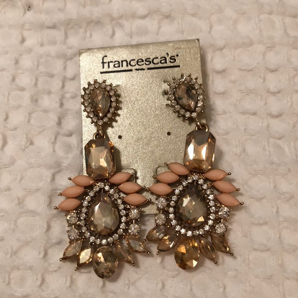 Francesca’s Collection chandelier earrings - Picture 1 of 3
